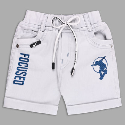 Boys Printed Cotton T-shirt and Shorts Casual Set
