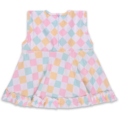 Baby Girls Polka Print Top and Shorts Clothing Set