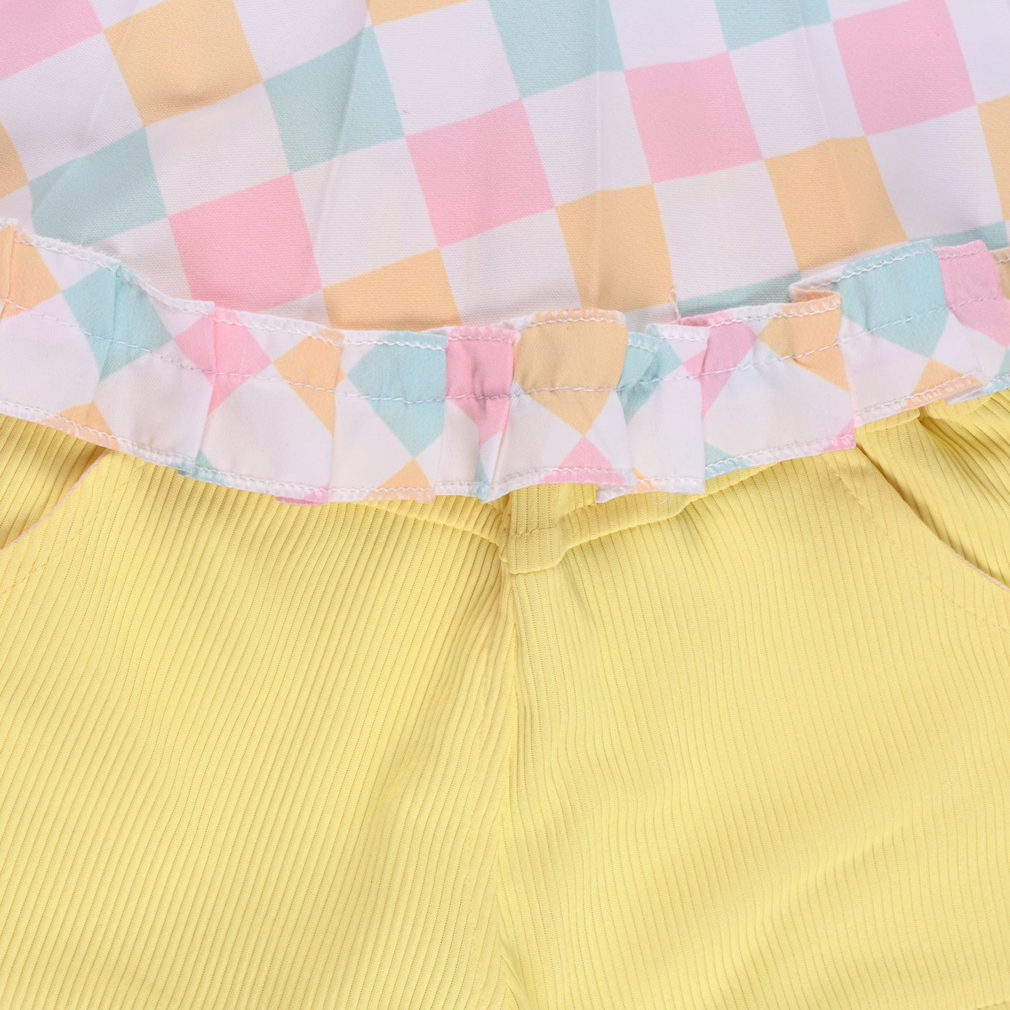 Baby Girls Polka Print Top and Shorts Clothing Set