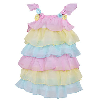 Wish Karo Baby Girls Top and Pant Dress For Girls-(csl288pnk)