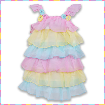 Wish Karo Baby Girls Top and Pant Dress For Girls-(csl288pnk)