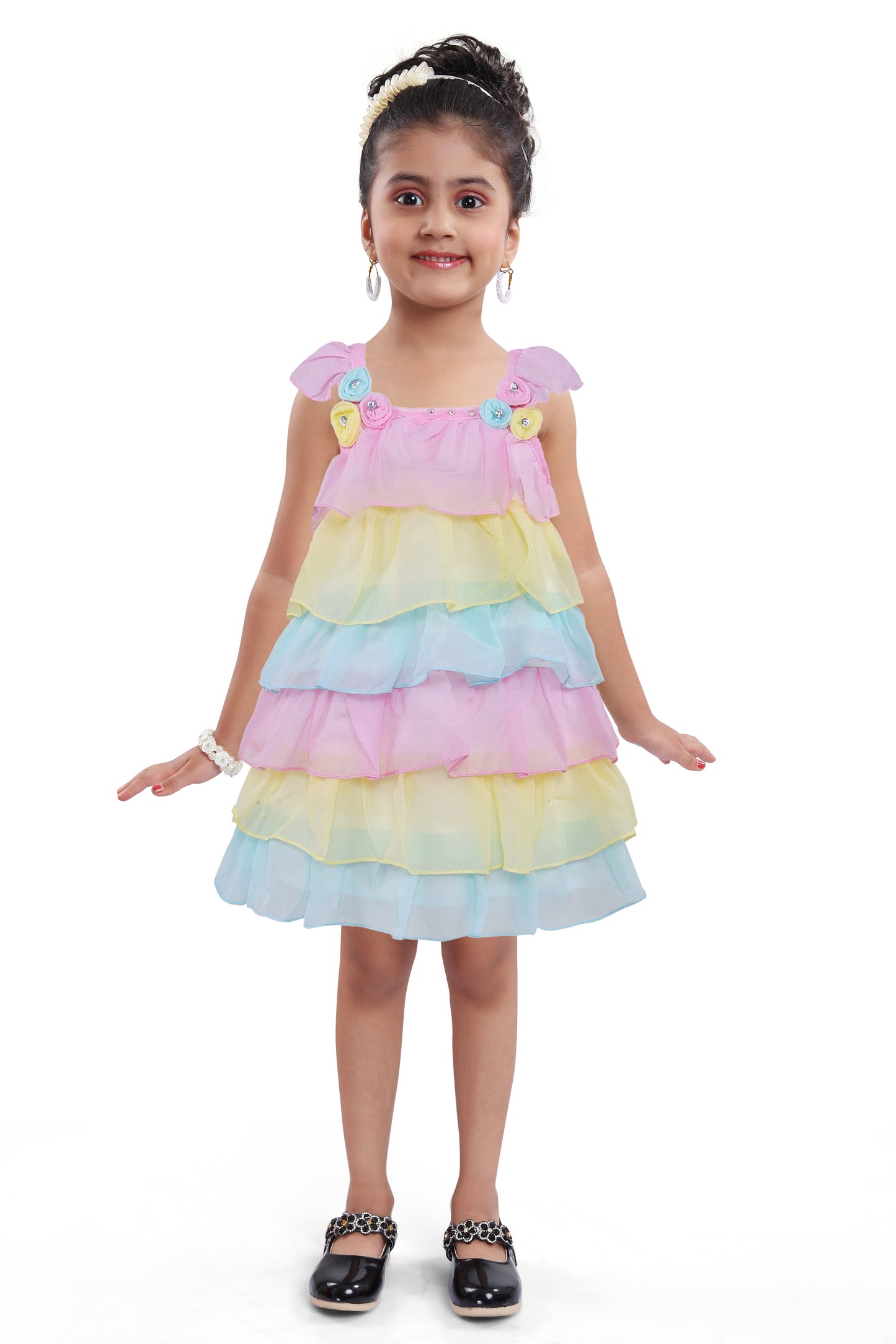 Wish Karo Baby Girls Top and Pant Dress For Girls-(csl288pnk)
