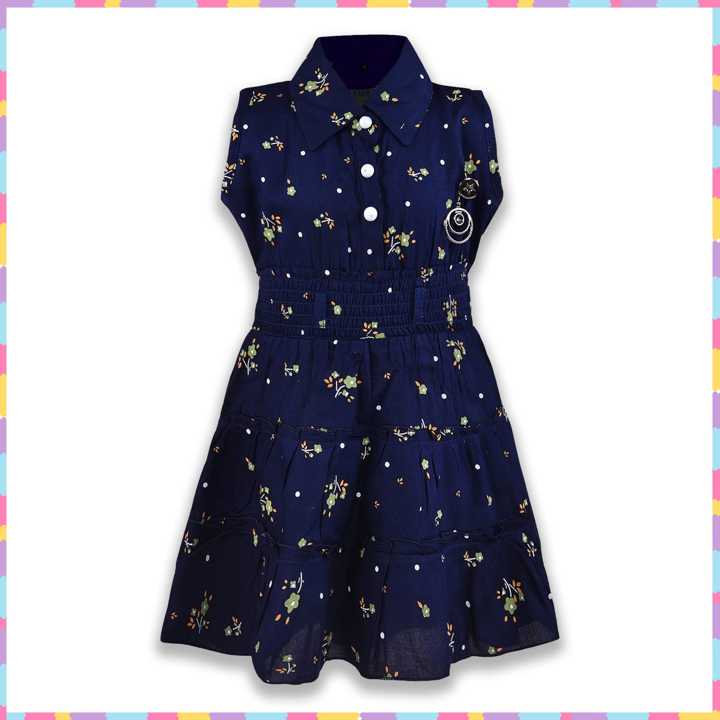 Baby Girls Cotton Summer Dress Online