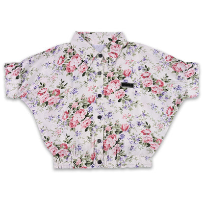 Girls Floral Print T-Shirt