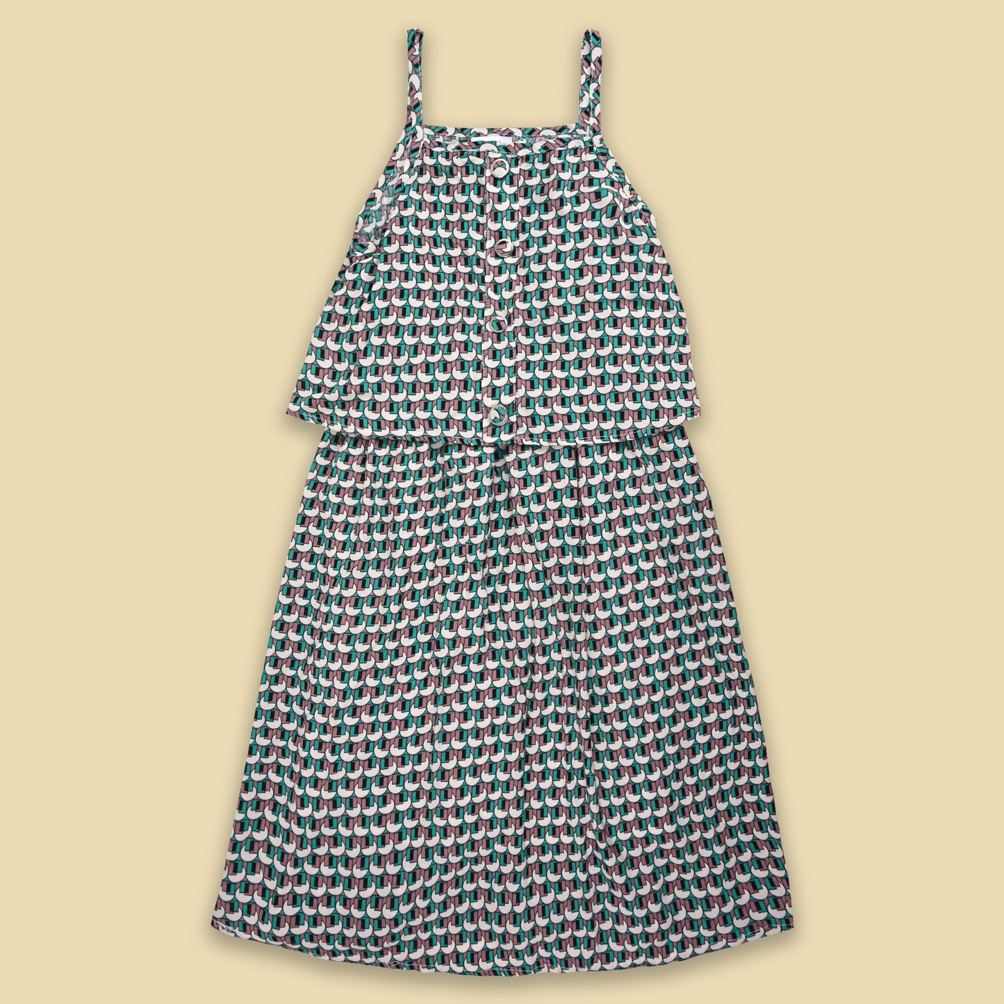Girls Printed Short Sleeve T-Shirt and Dress