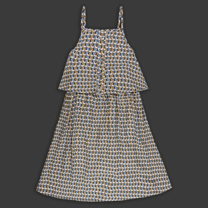 Girls Printed Short Sleeve T-Shirt and Dress