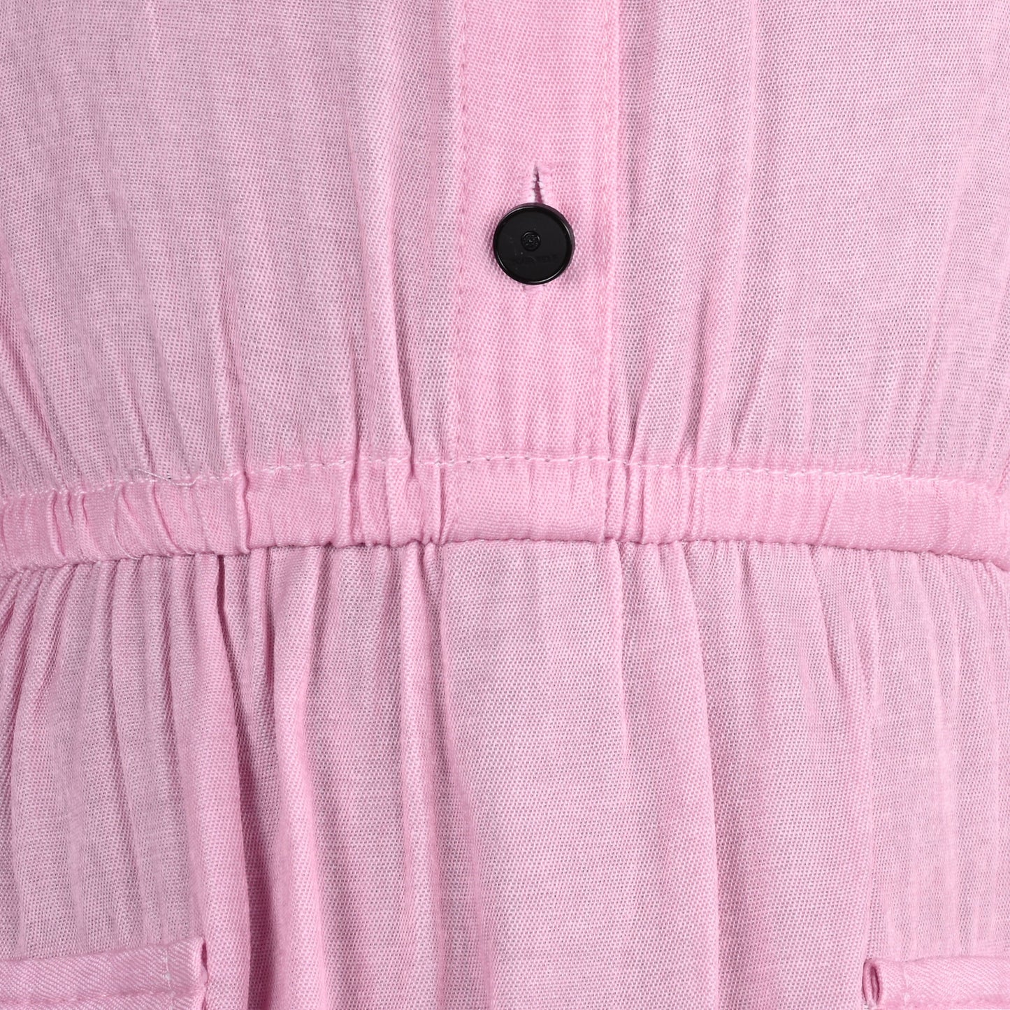Girls Full Sleeve Solid Fit and Flare Frock Dress
