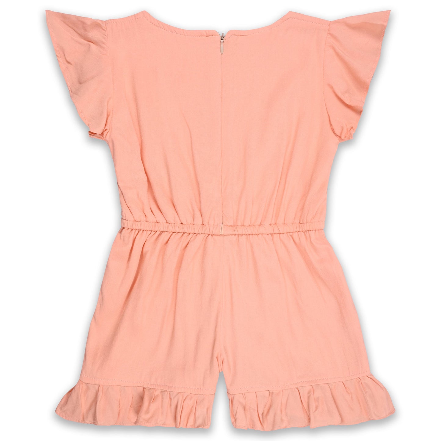 Girls Printed Cap Sleeve Fit and Flare Dress