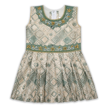 Elegant Satin Ethnic Kurti Set with Palazzo & Dupatta