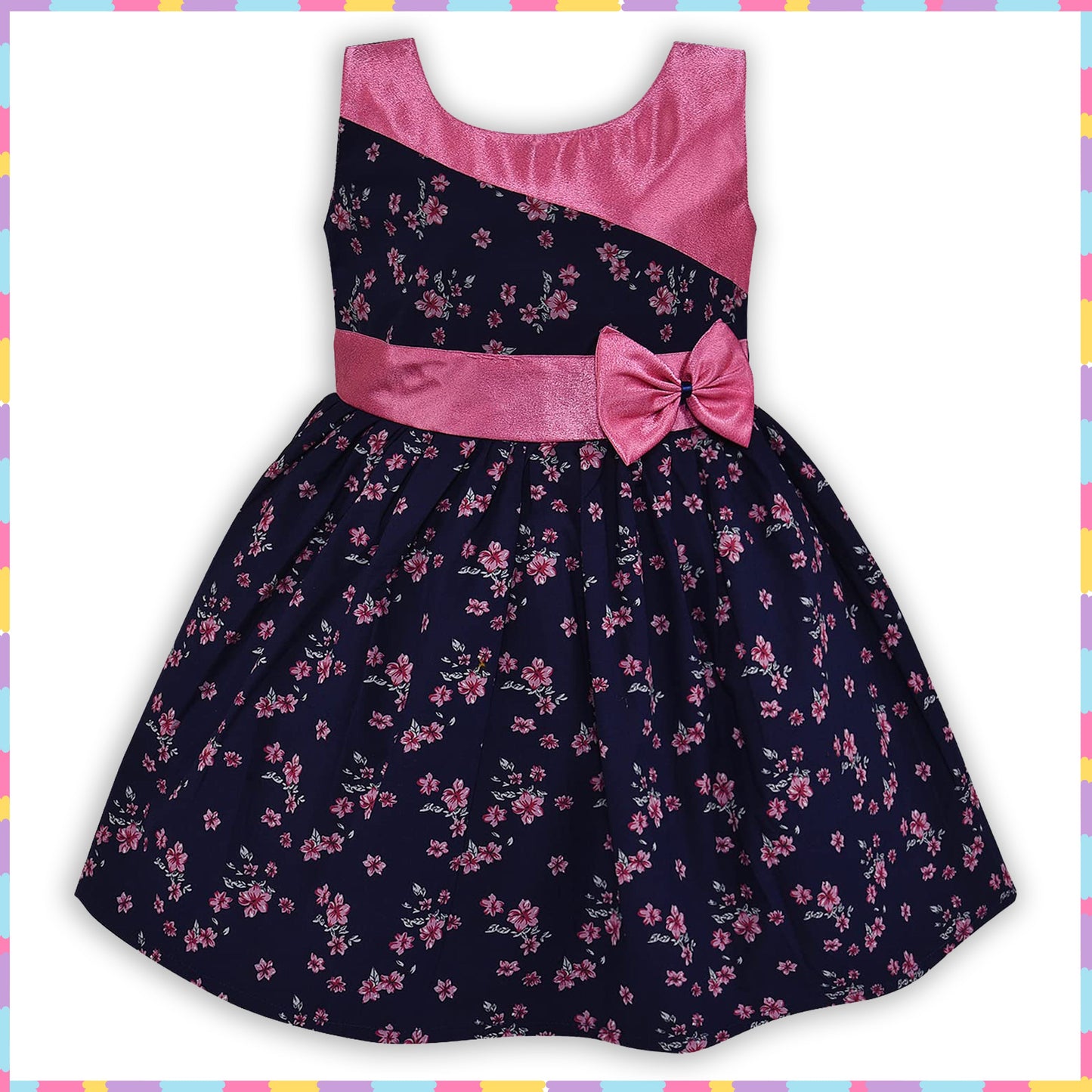 Buy Premium Baby Girls Cotton Summer Dress Online 