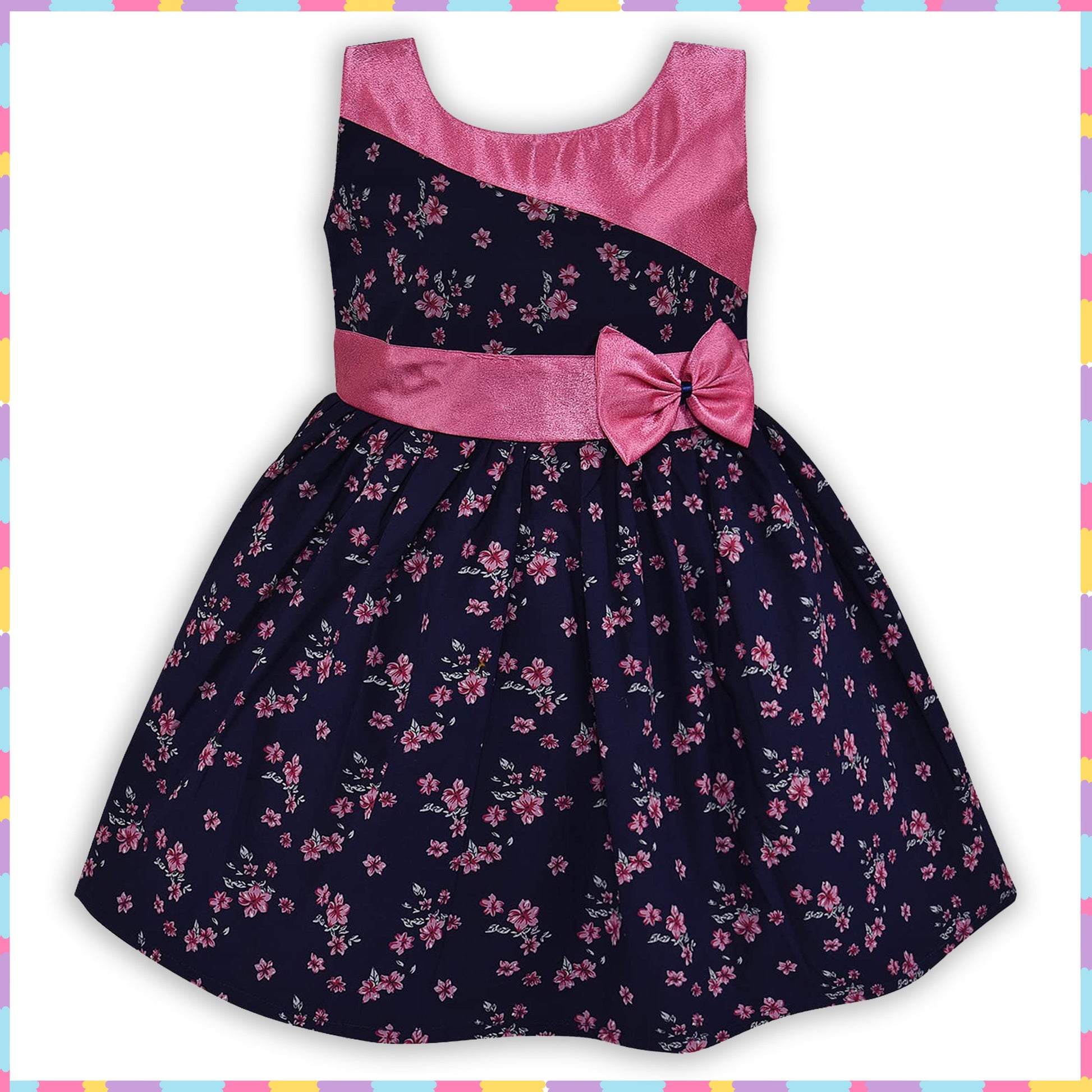 Buy Premium Baby Girls Cotton Summer Dress Online 