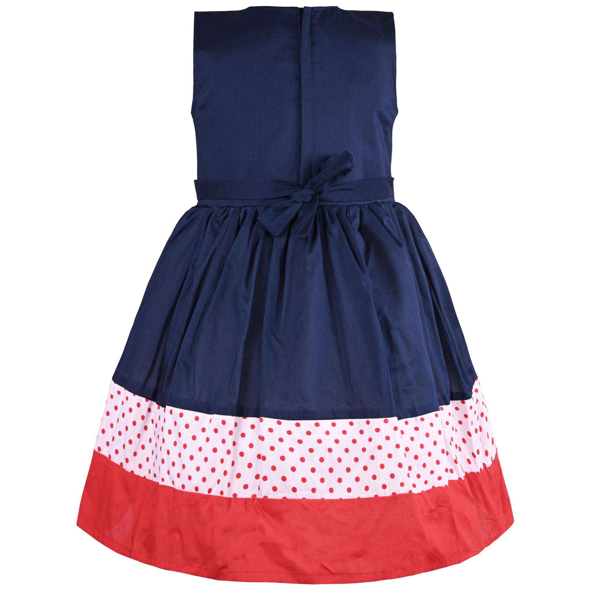 Buy Premium Baby Girls Cotton Polka Summer Dress Online