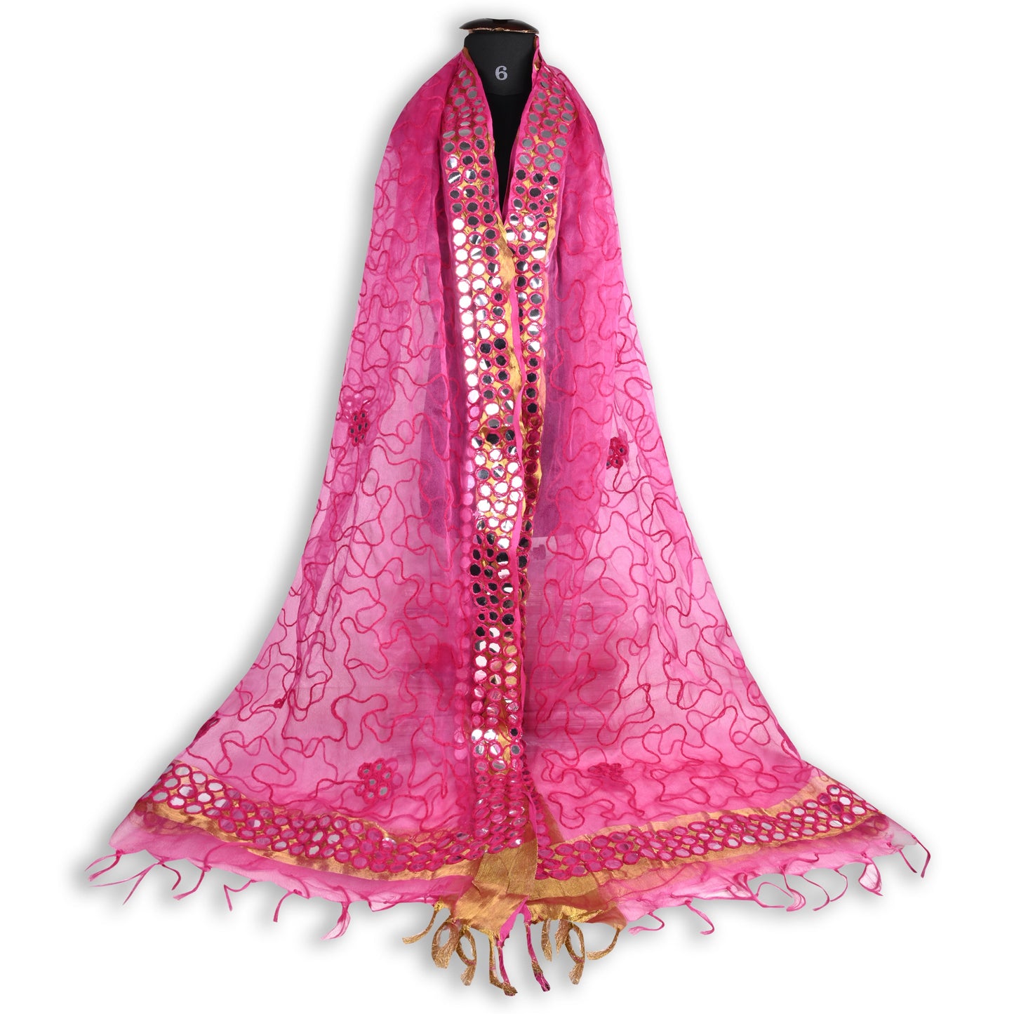 Women's Tie and Die Dupatta