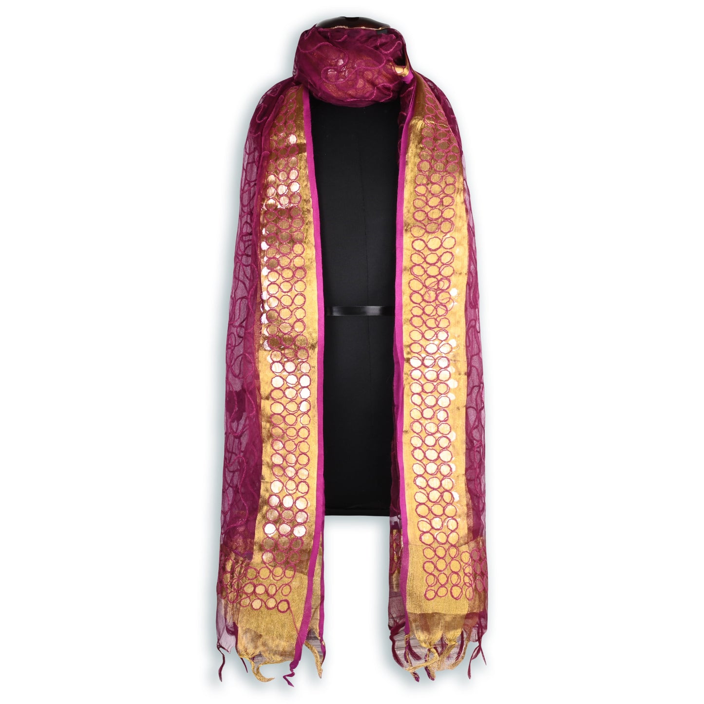 Women's Tie and Die Dupatta