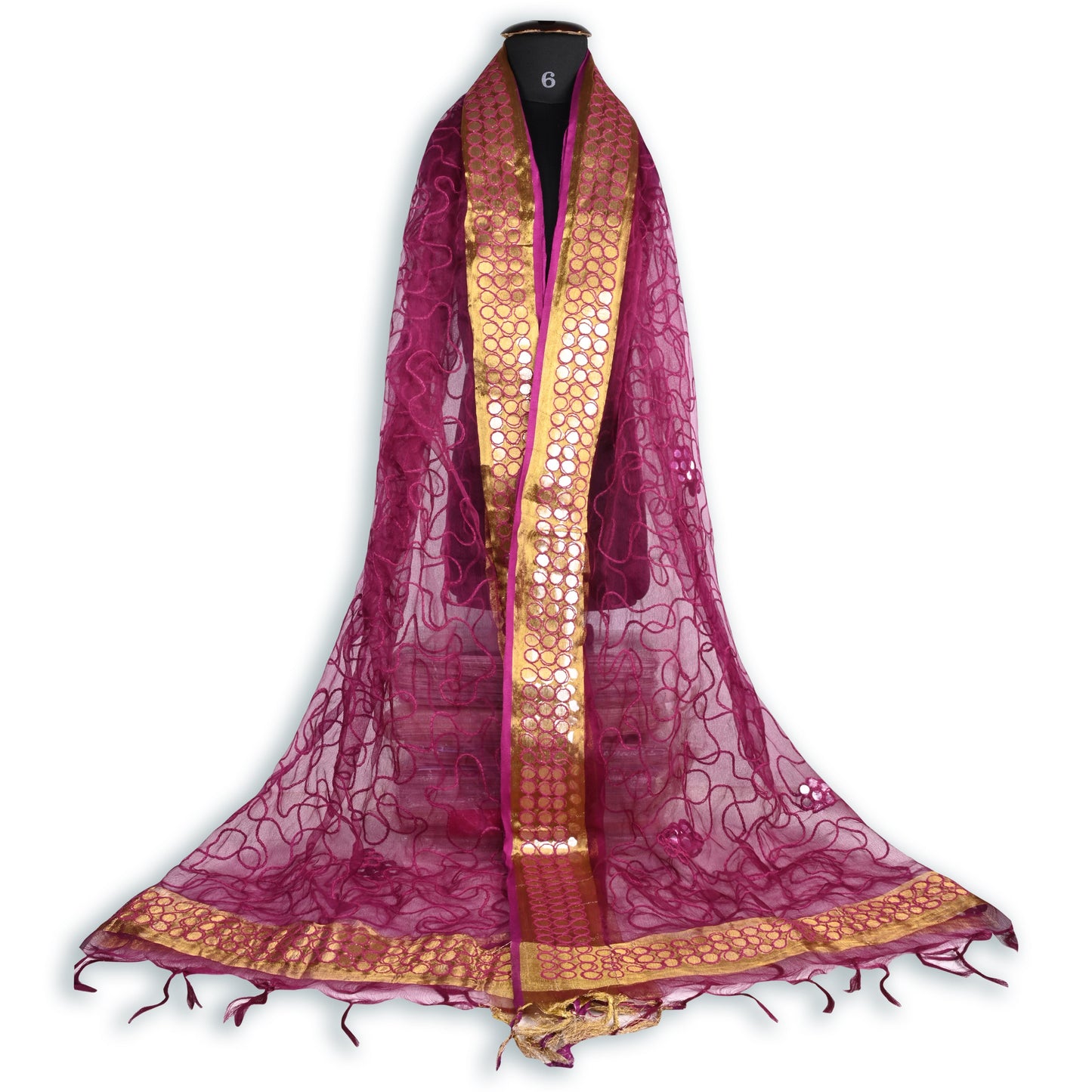 Women's Tie and Die Dupatta