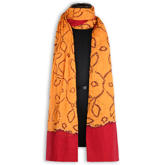 Women's Tie and Die Dupatta