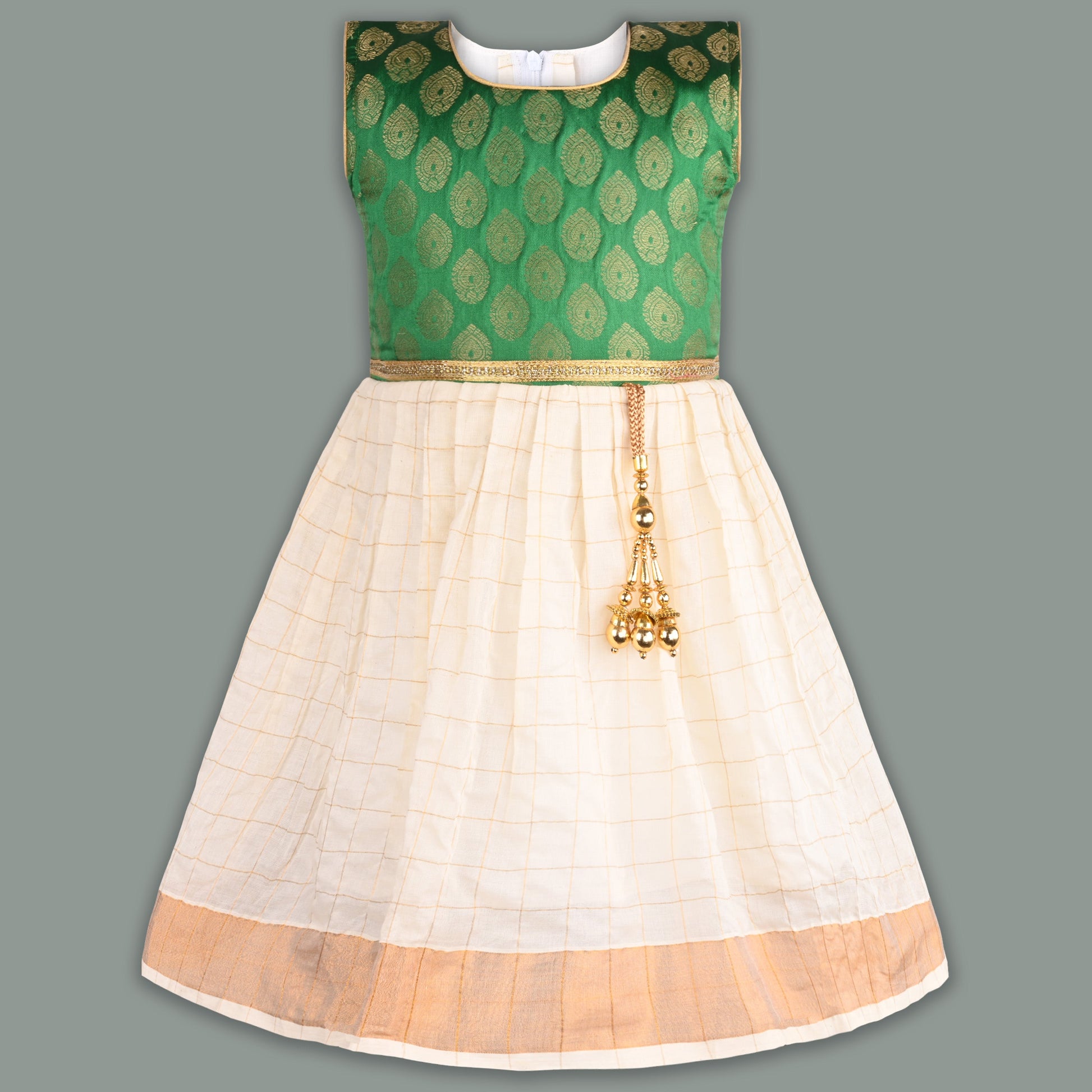 Buy Premium Onam Dress for Baby Girl Online | Girls Onam Dress | Girls Pongal Dress