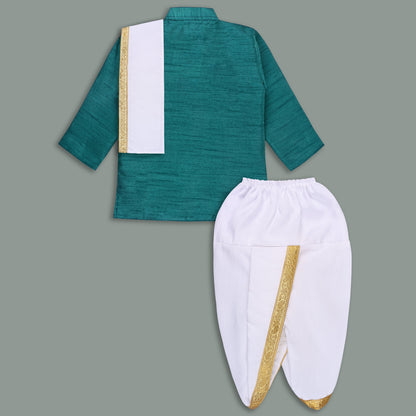 Boys Traditional Kurta & Dhoti Set
