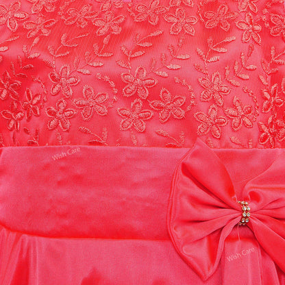 Baby Girls Embellished Party Wear Dress