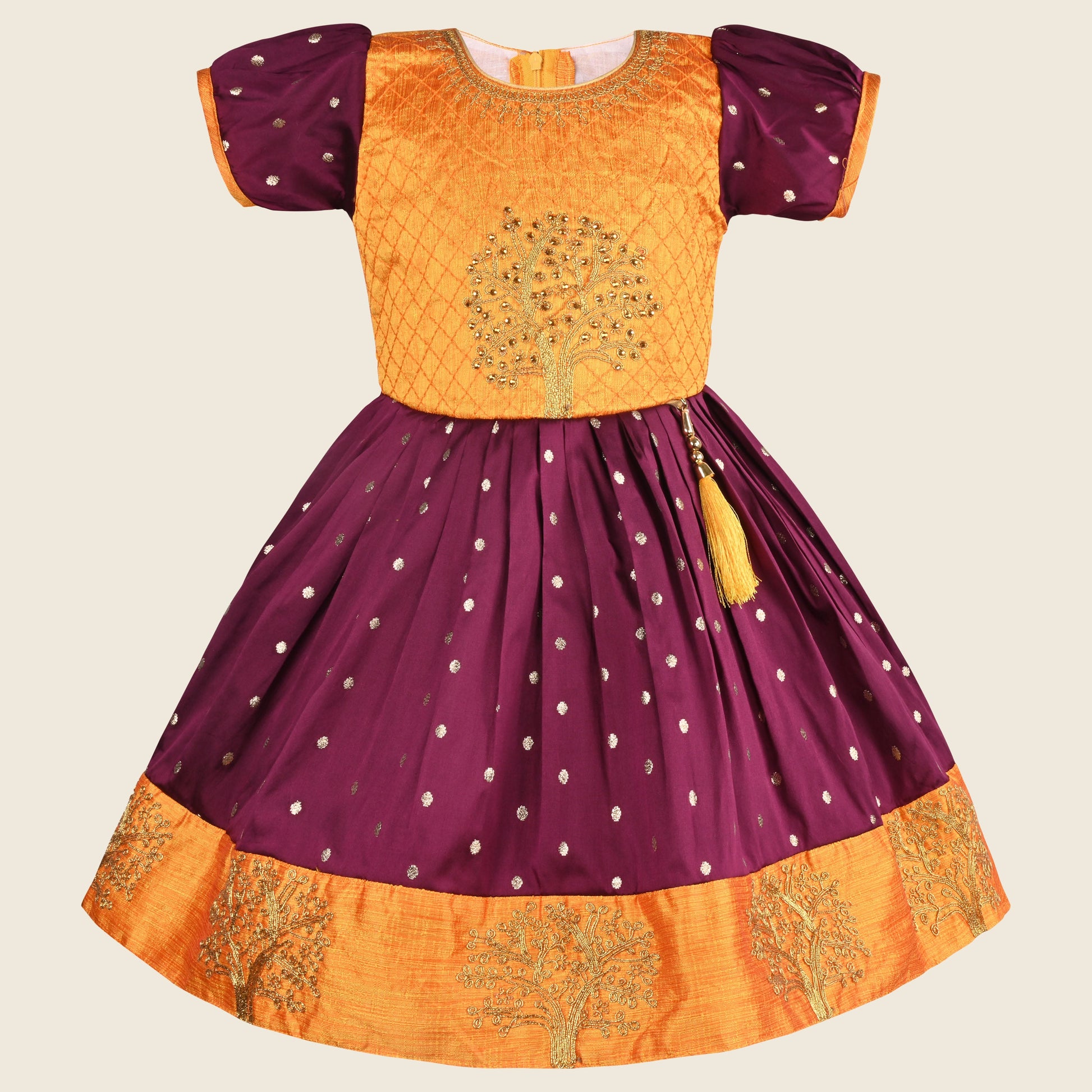 Buy Ethnic Dress for Girls | Baby Girls Wedding Dress & Frocks Online | Girls Pongal Dress