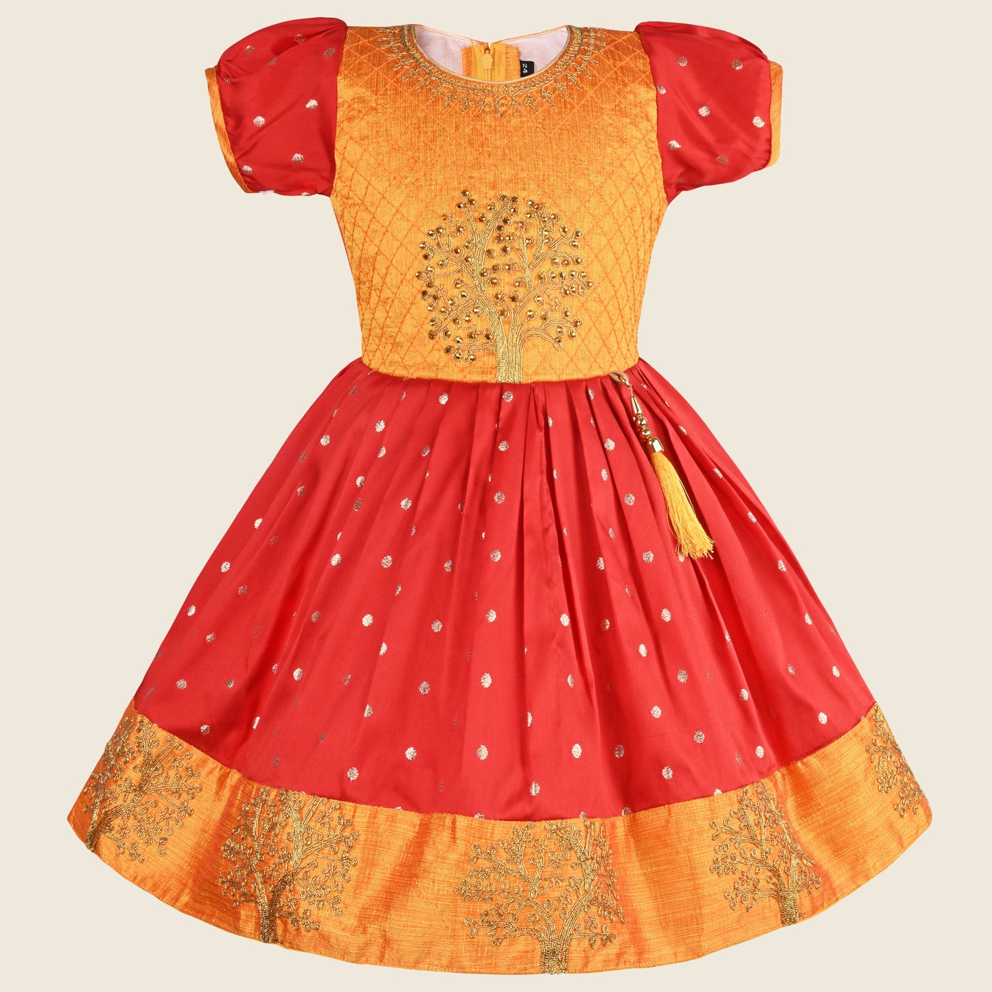 Buy Ethnic Dress for Girls | Baby Girls Wedding Dress & Frocks Online | Girls Pongal Dress