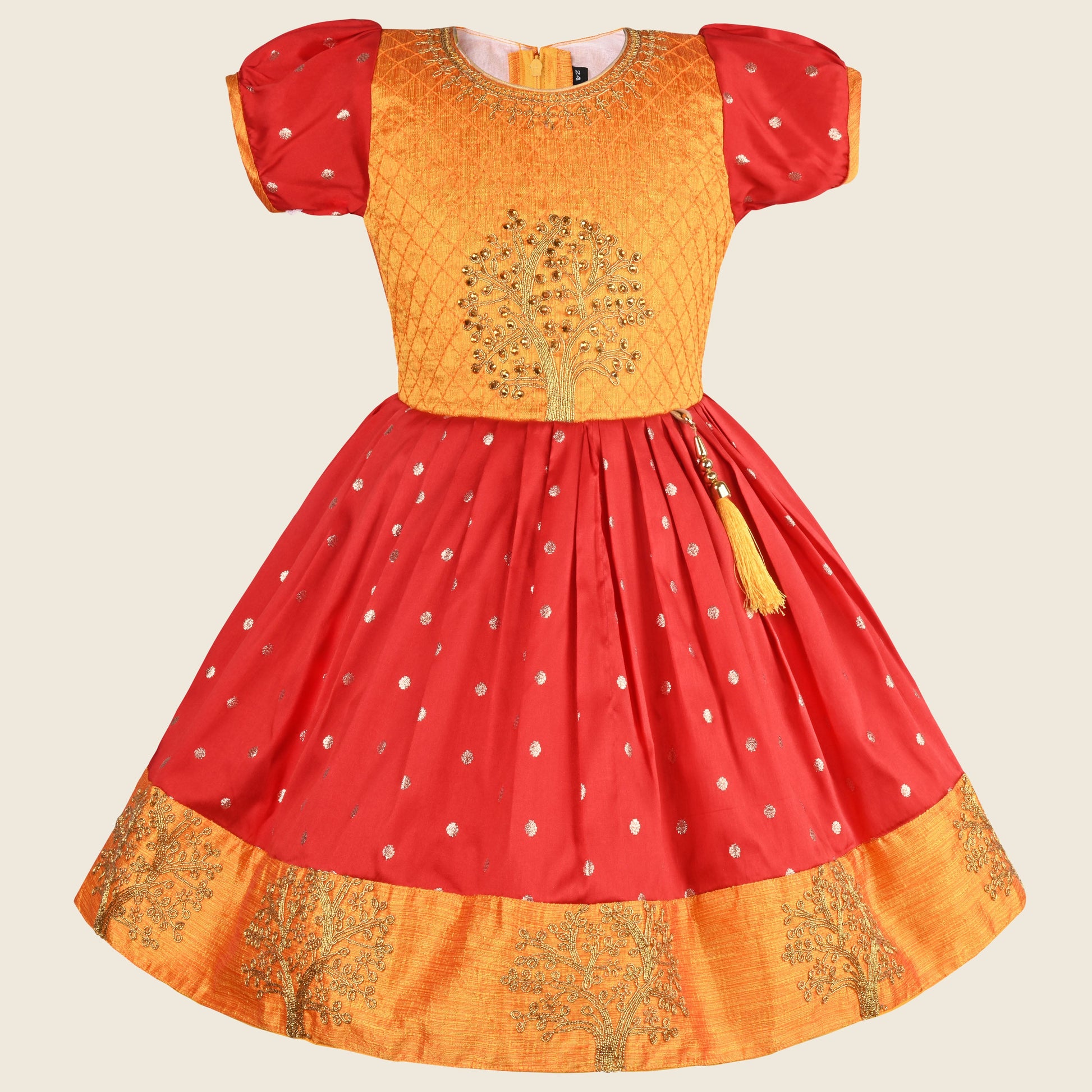 Buy Ethnic Dress for Girls | Baby Girls Wedding Dress & Frocks Online | Girls Pongal Dress
