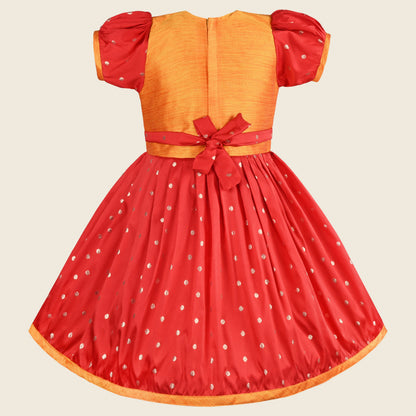 Buy Ethnic Dress for Girls | Baby Girls Wedding Dress & Frocks Online | Girls Pongal Dress