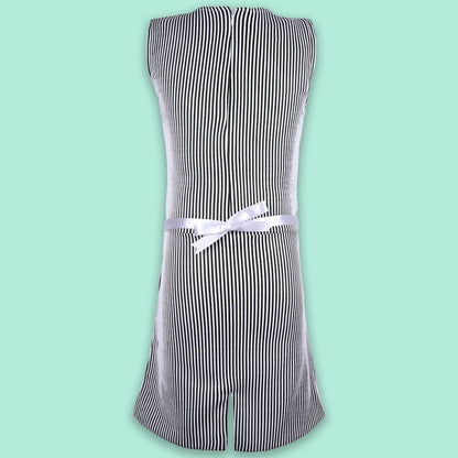 Jivzo Girls Striped Fit and Flare Frock Dress