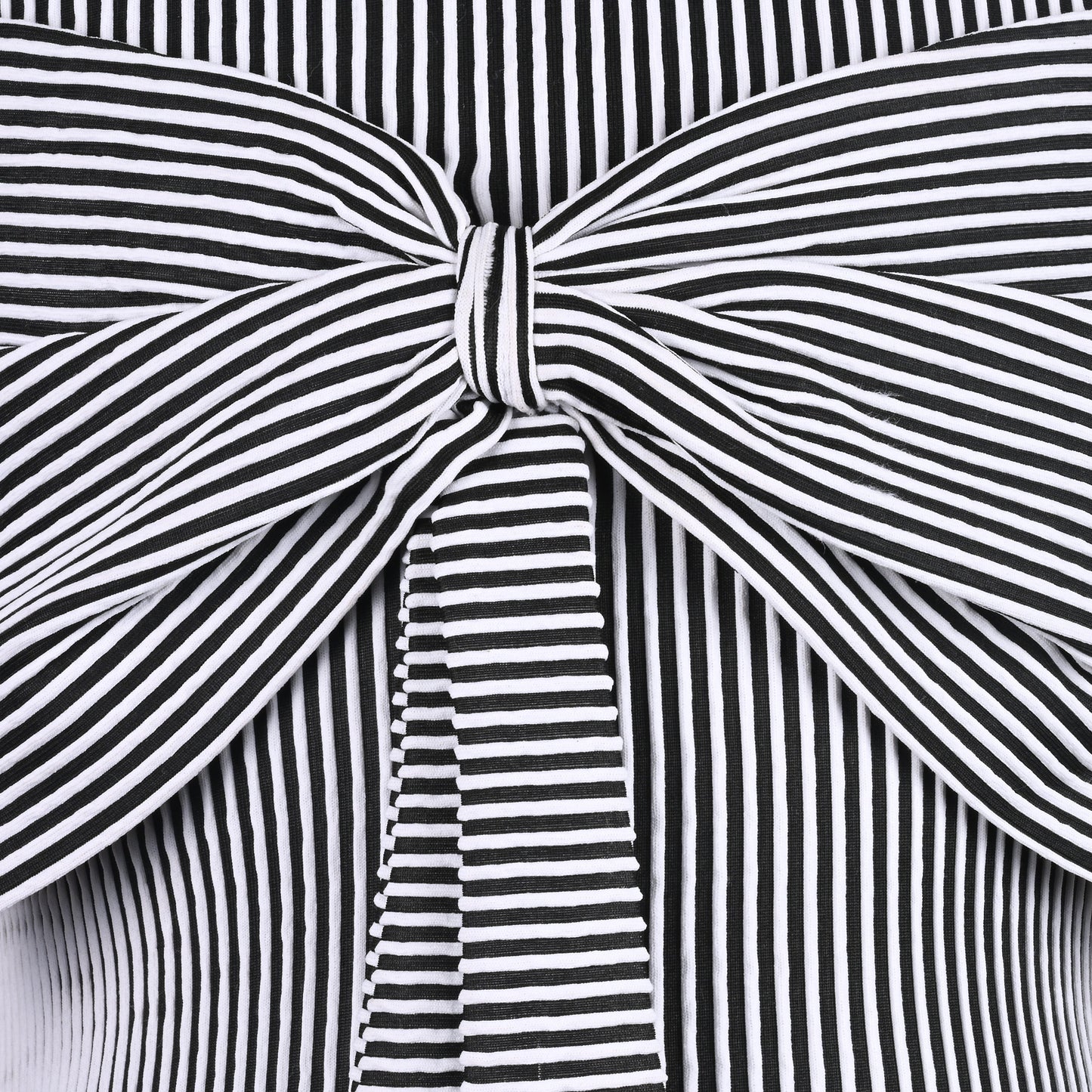 Jivzo Girls Striped Fit and Flare Frock Dress