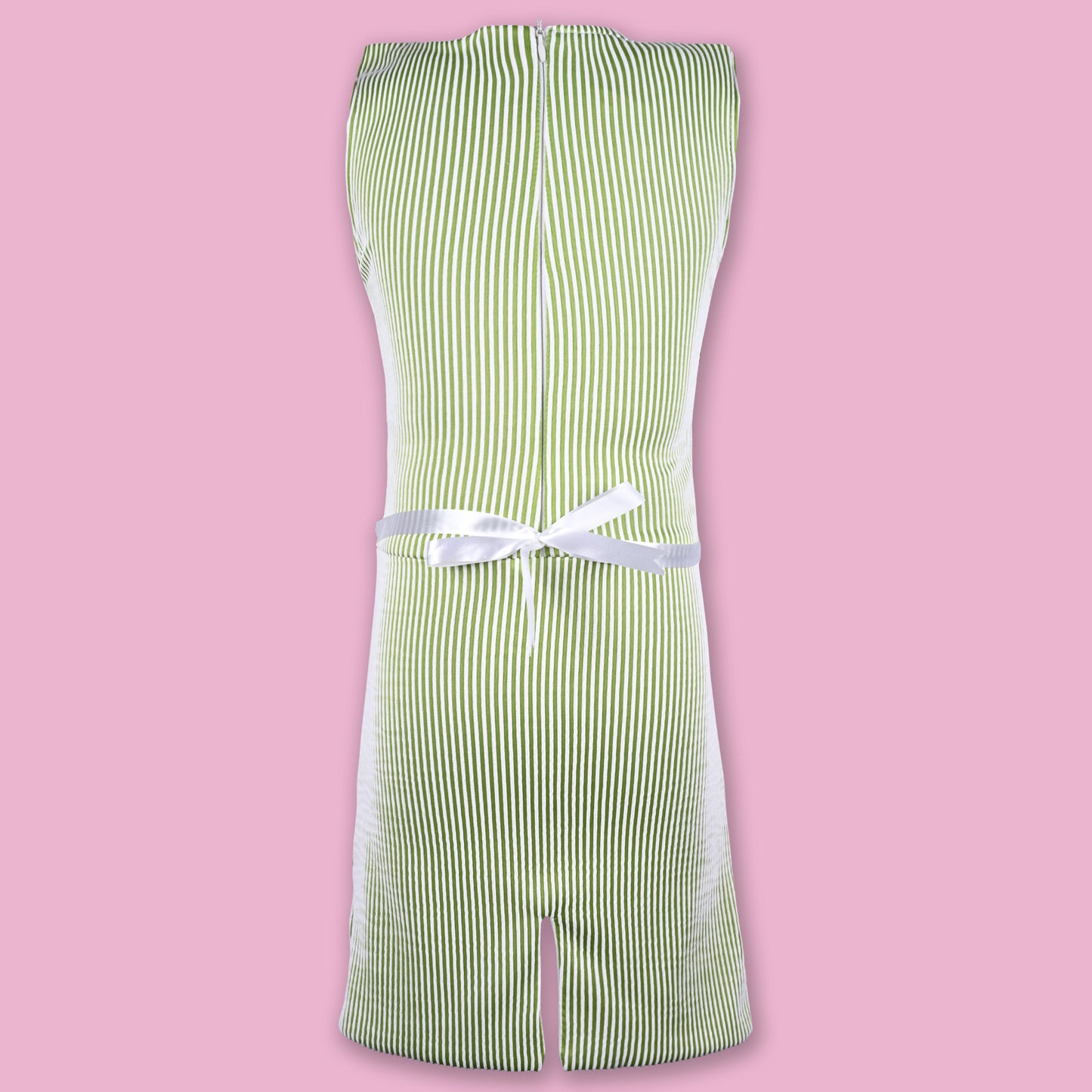 Jivzo Girls Striped Fit and Flare Frock Dress