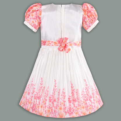 Buy Premium Baby Girls Ethnic Dress Online | Girls Onam Kasavu Frocks
