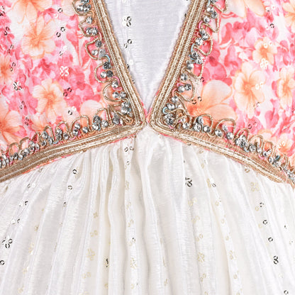 Buy Premium Baby Girls Ethnic Dress Online | Girls Onam Kasavu Frocks