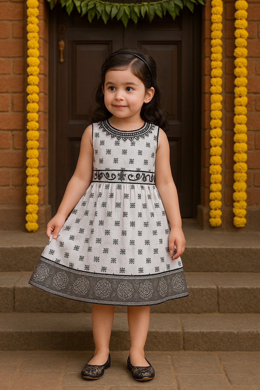 Buy Ethnic Dress for Girls | Baby Girls Wedding Dress & Frocks Online | Girls Pongal Dress