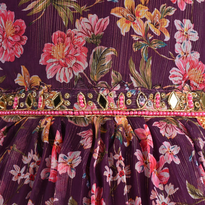 Buy Premium Baby Girls Floral Chiffon Summer Dress Online