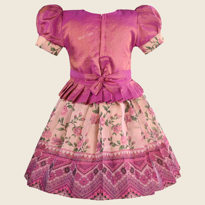 Buy Ethnic Dress for Girls | Baby Girls Wedding Dress & Frocks Online | Girls Pongal Dress