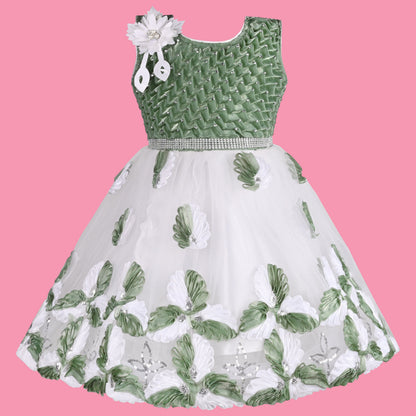 Baby Girls Party Frock Dress at Wholesale Price