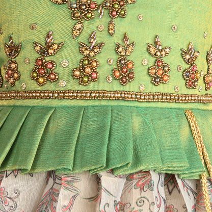 Buy Premium Baby Girls Wedding Dress Online | Festive Girls Frock | Girls Pongal Dress