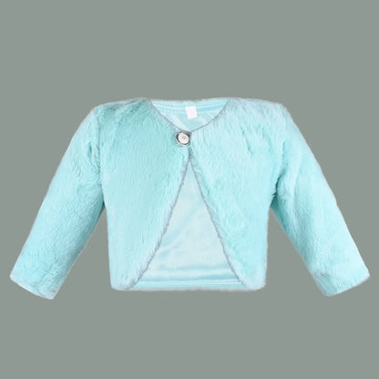 Baby Girls Winter Fur Shrug | Faux Fur Jacket