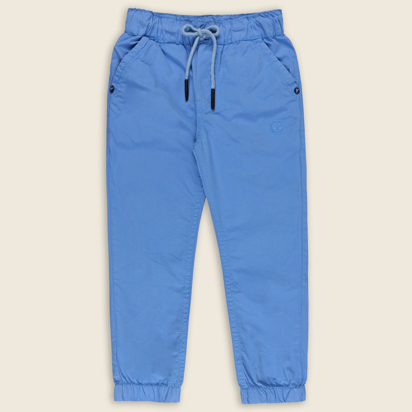 Boys Cotton Solid Tapered Fit Casual Jeans