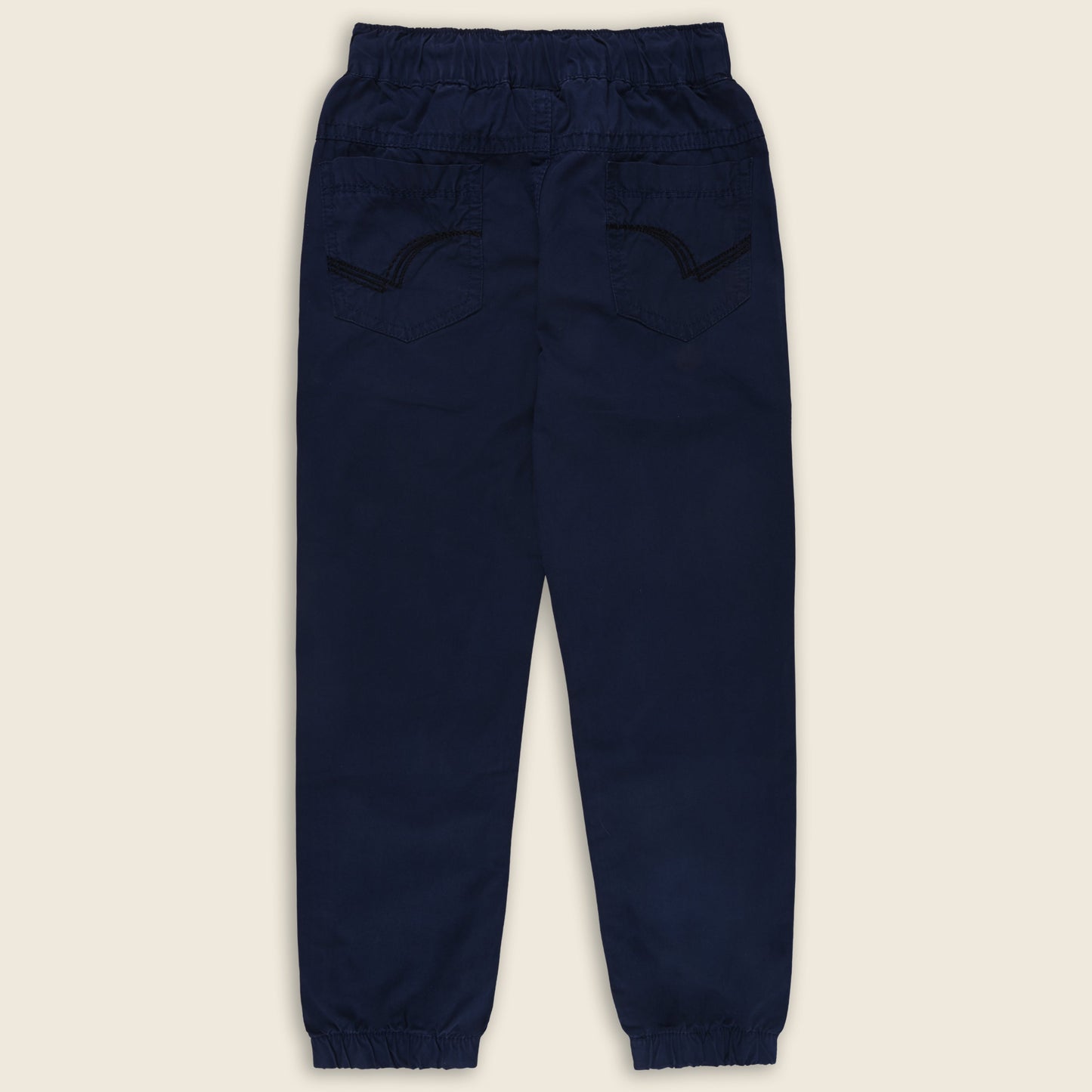 Boys Cotton Solid Tapered Fit Casual Jeans