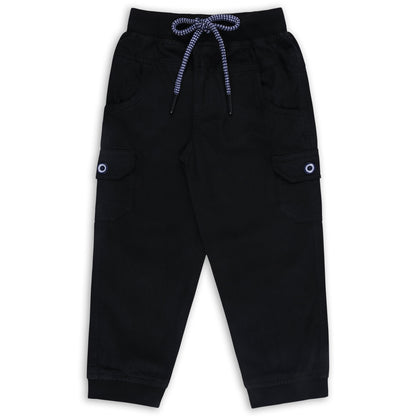 Boys Cotton Cargo Tapered Fit Trouser