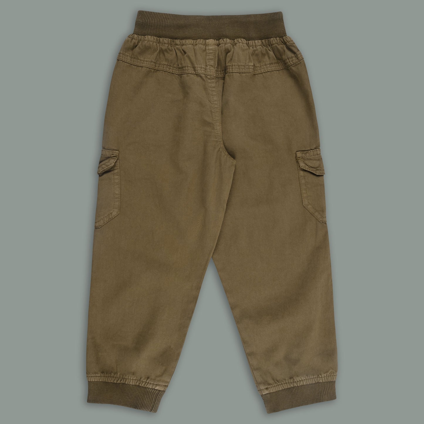 Boys Cotton Cargo Tapered Fit Trouser