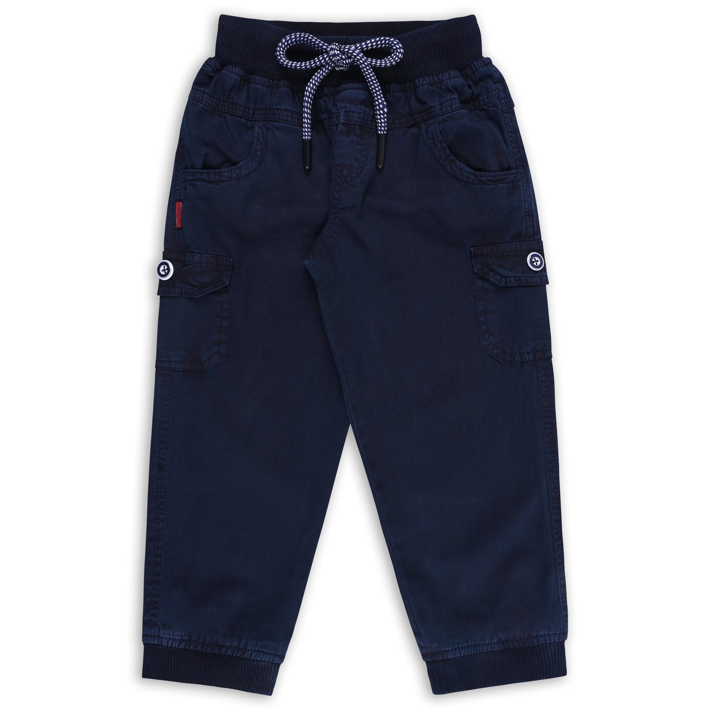 Boys Cotton Cargo Tapered Fit Trouser