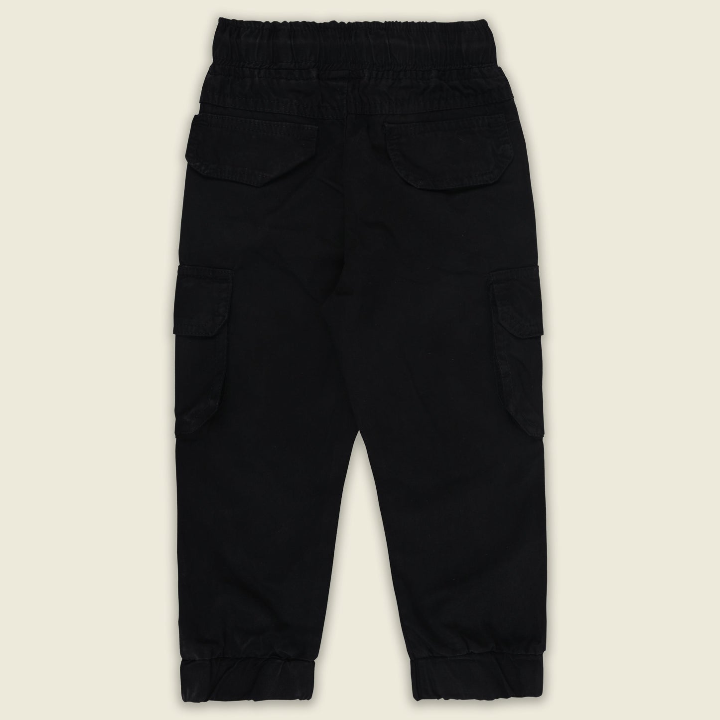 Boys Cotton Denim Cargo Joggers â€“ Soft & Stretchable Pants