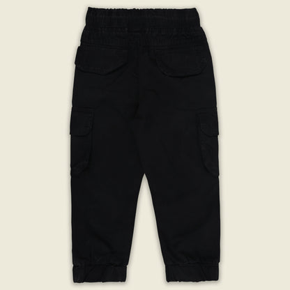 Boys Cotton Denim Cargo Joggers â€“ Soft & Stretchable Pants