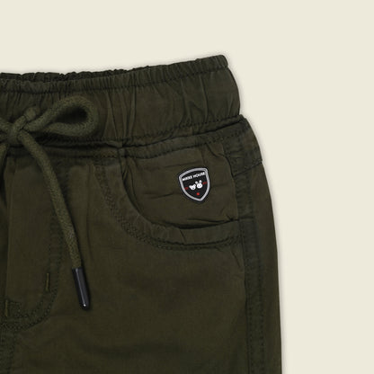 Boys Cotton Denim Cargo Joggers â€“ Soft & Stretchable Pants