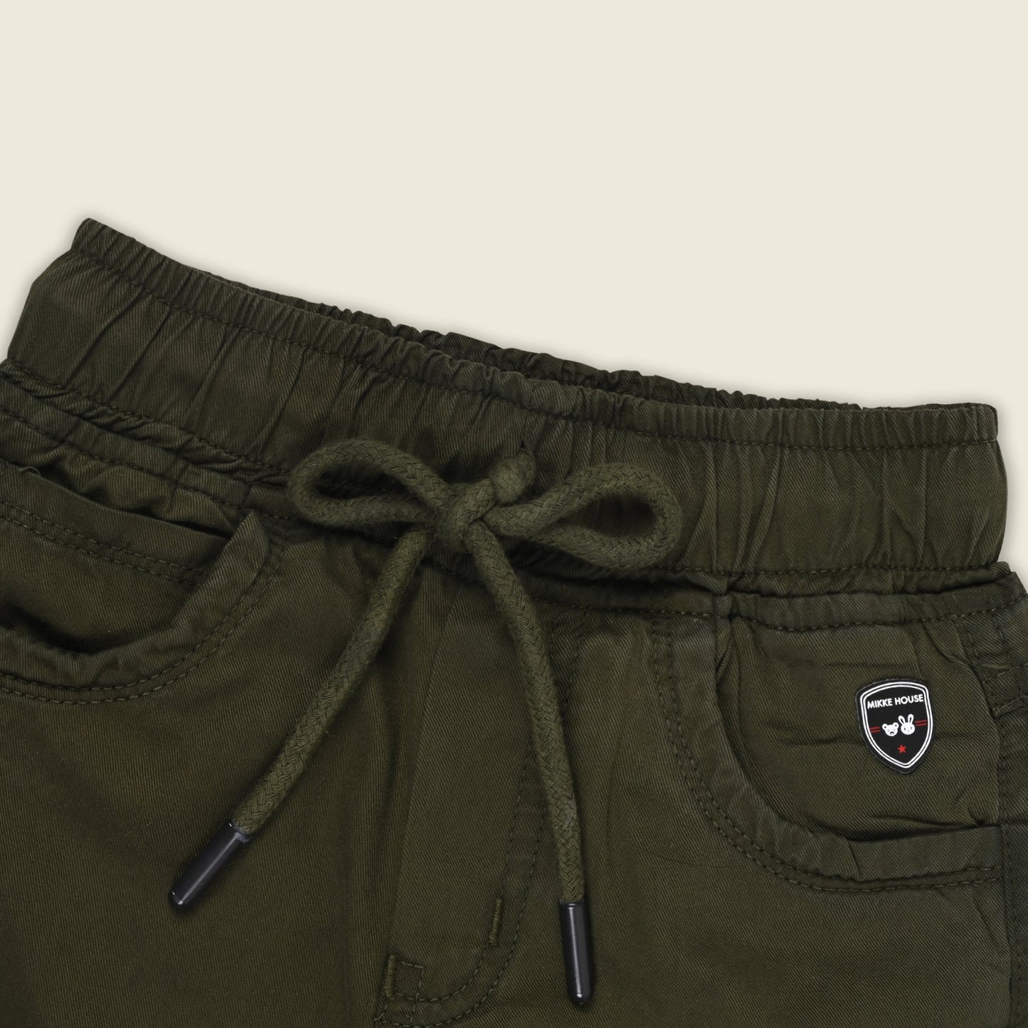 Boys Cotton Denim Cargo Joggers â€“ Soft & Stretchable Pants