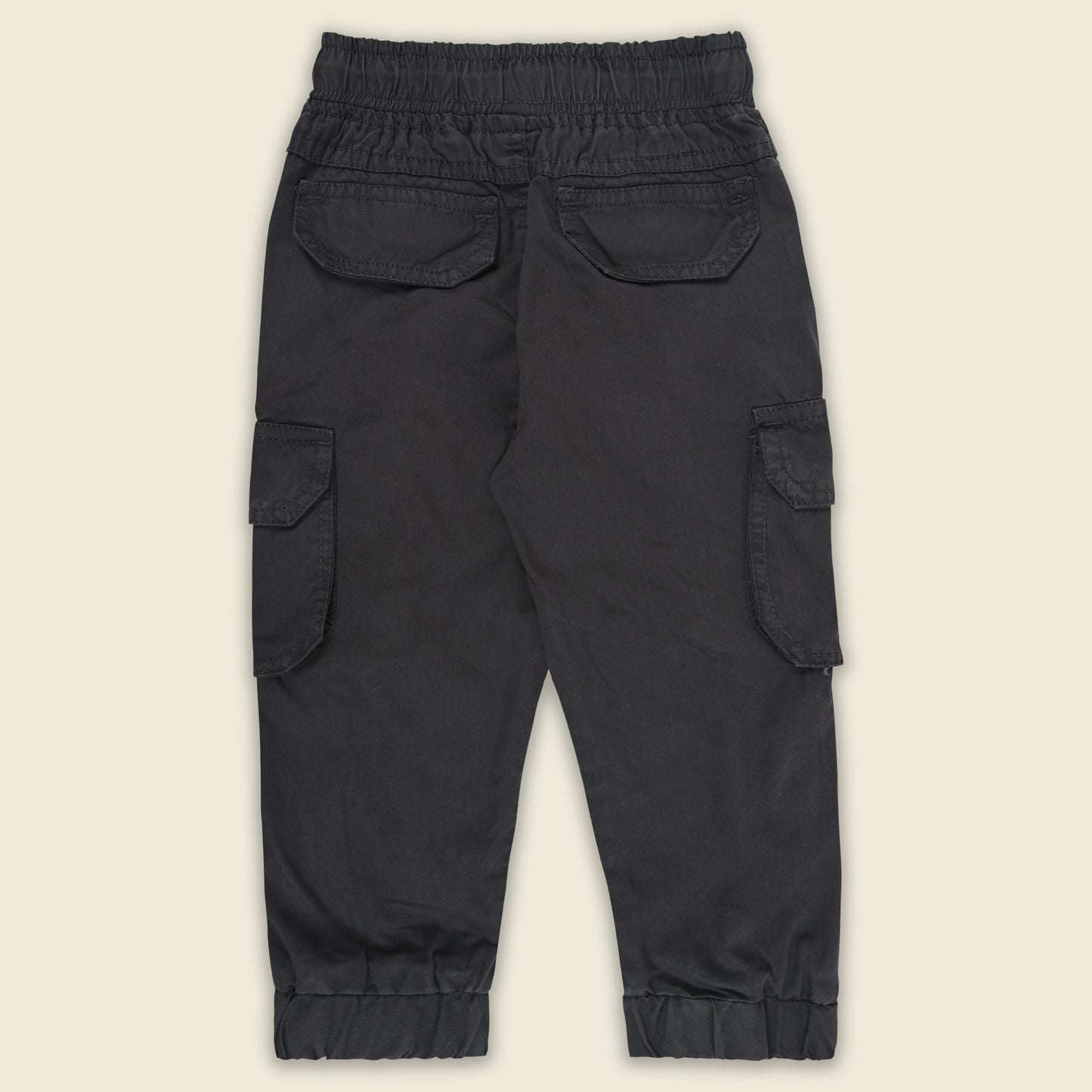 Boys Cotton Denim Cargo Joggers â€“ Soft & Stretchable Pants