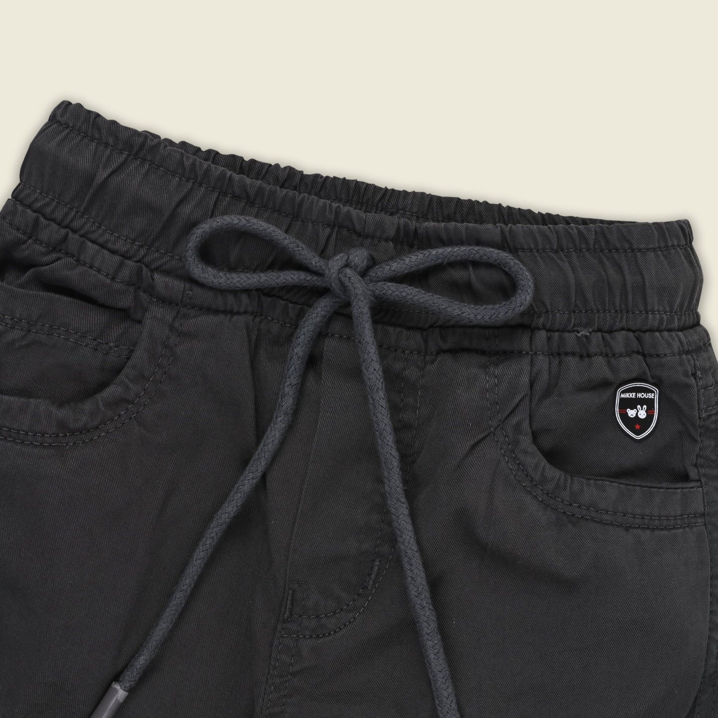 Boys Cotton Denim Cargo Joggers â€“ Soft & Stretchable Pants