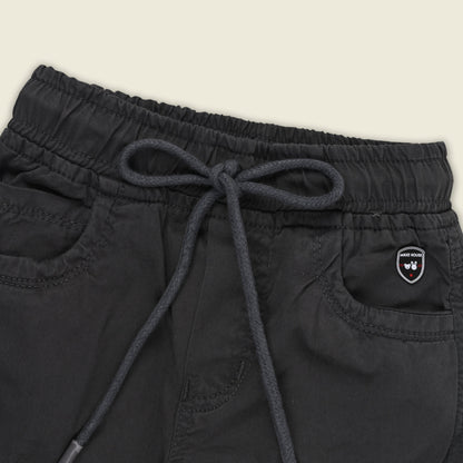 Boys Cotton Denim Cargo Joggers â€“ Soft & Stretchable Pants